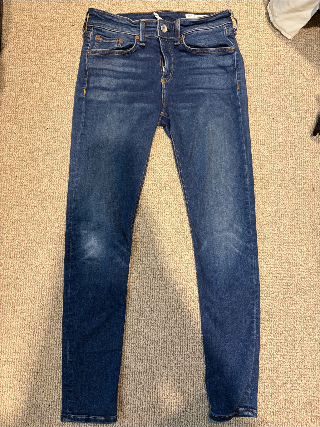 Rag & Bone Cate Mid-Rise Skinny - Stevie